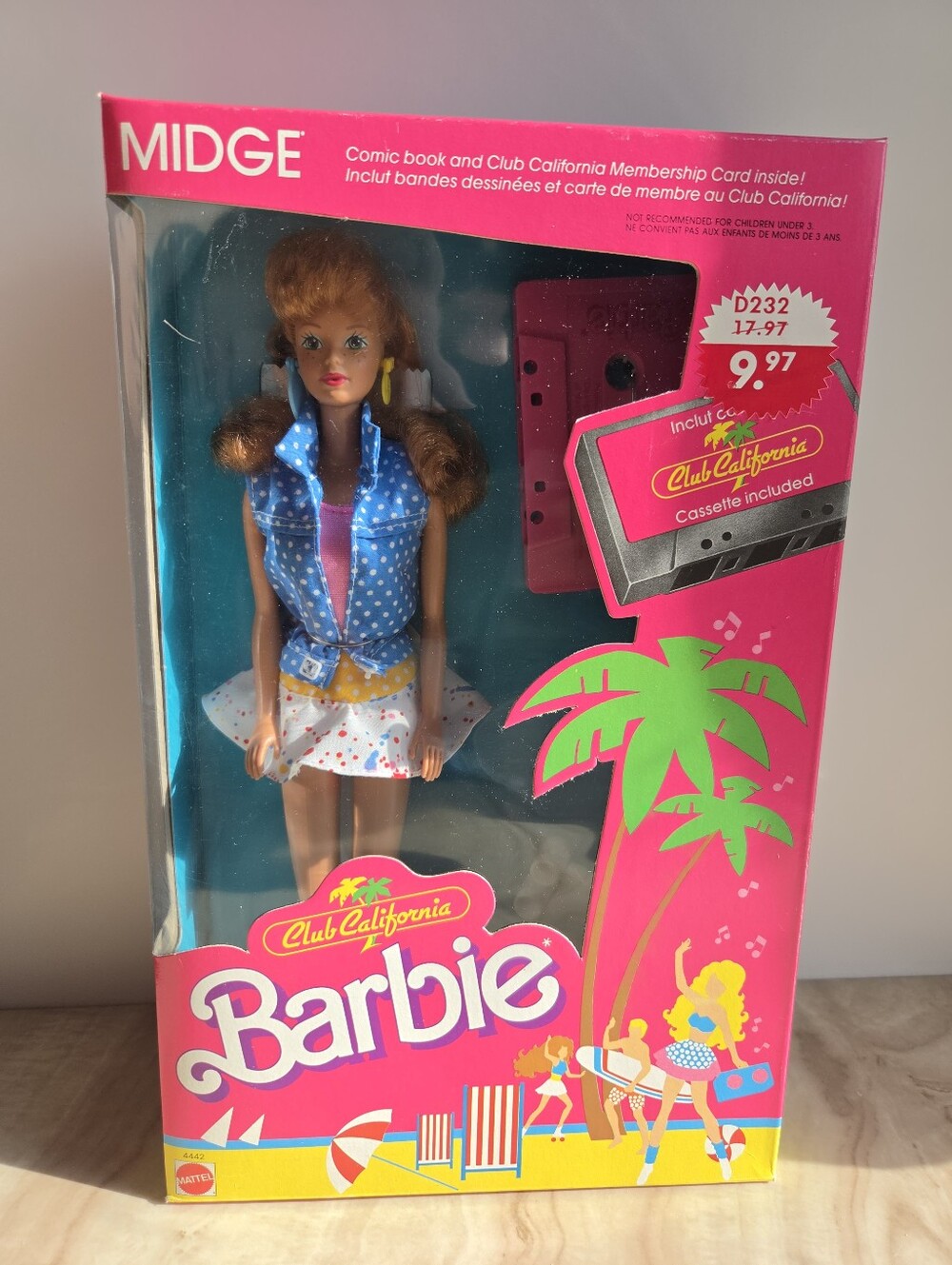 Barbie Club California Midge 1987 Mattel